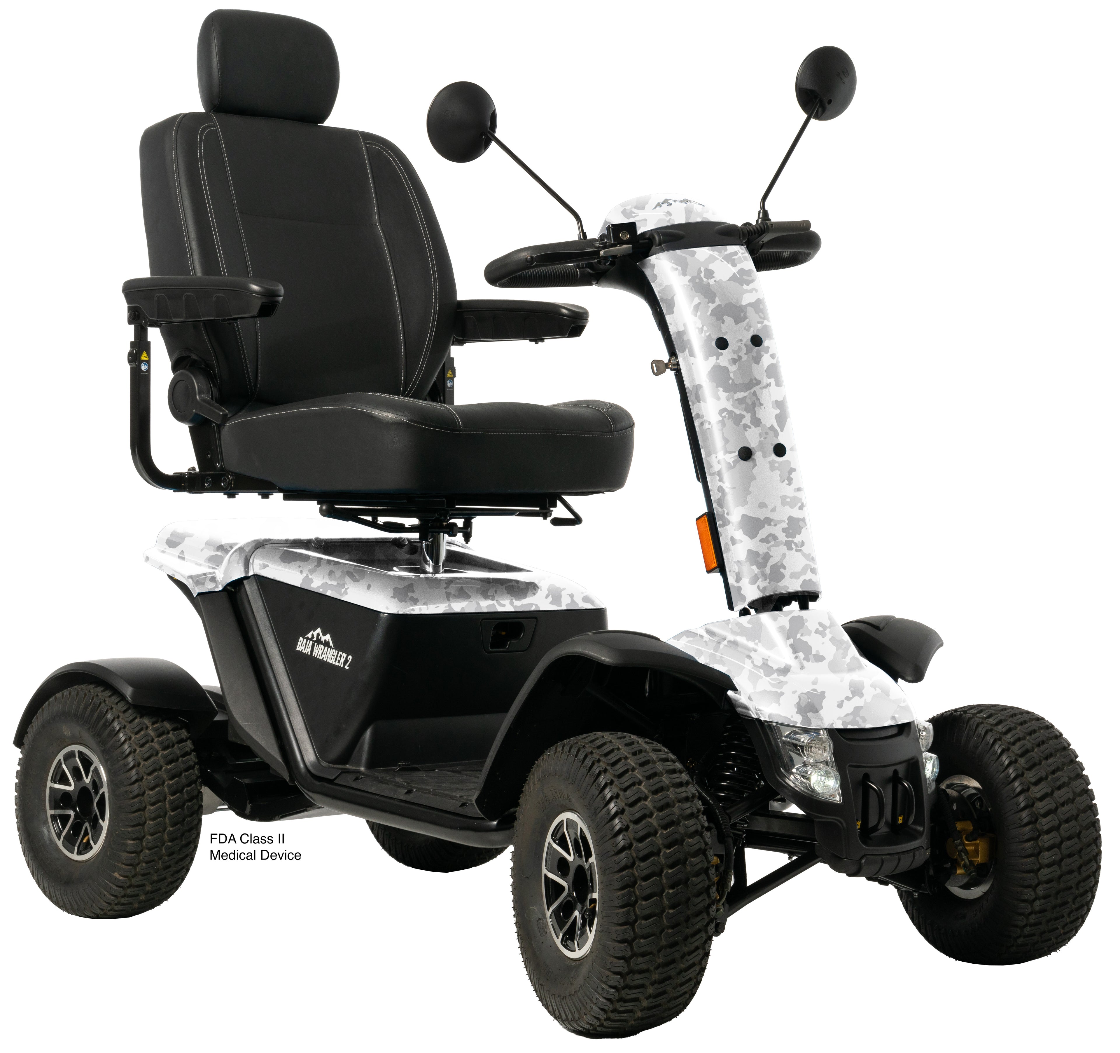Pride Baja Wrangler 2 Mobility Medical Heavy Duty Class 2 Medical Equipment