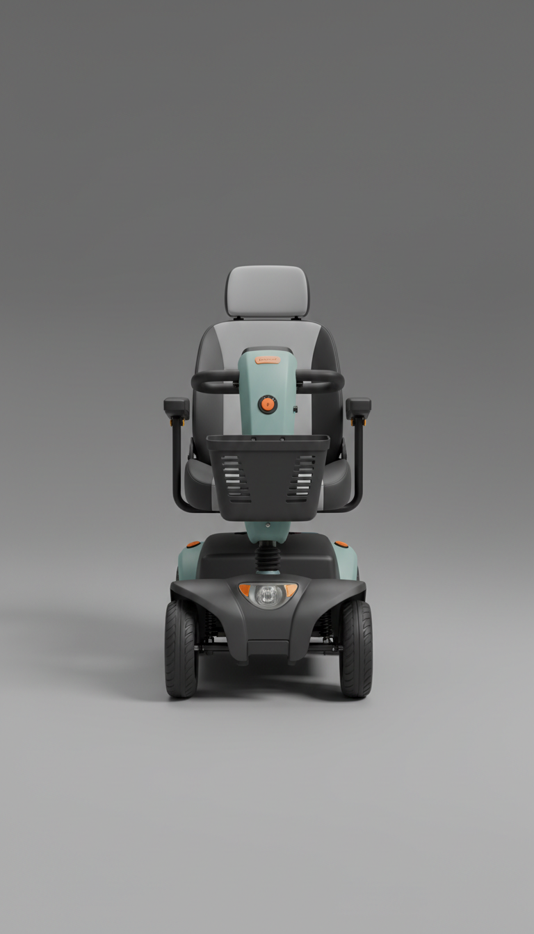 Medical Mobility scooter with extended battery range 35 Miles